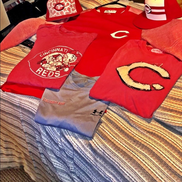 vintage cincinnati reds shirt